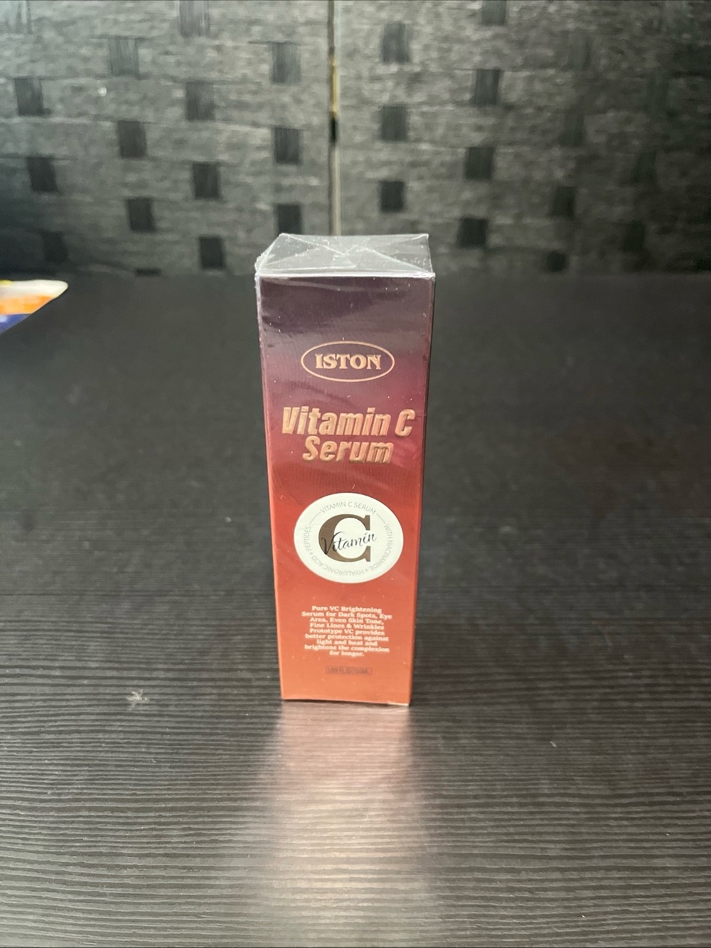 ISTON Vitamin C Face Serum Hydrate Rejuvenate With Hyaluronic Acid Niacinamide